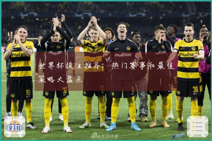 世界杯投注推荐：热门赛事和最佳策略大盘点